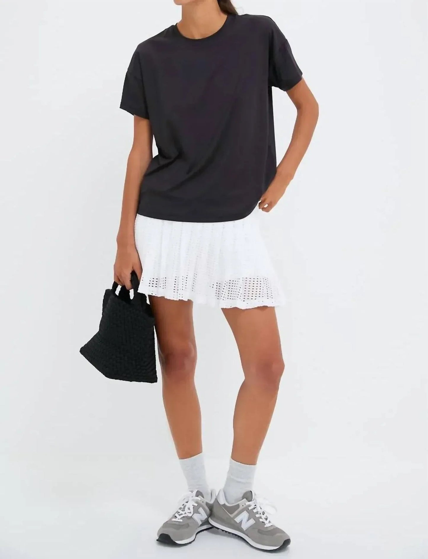 Kurzärmeliges Performance-Jersey-T-Shirt Ryan im Boyfriend-Stil