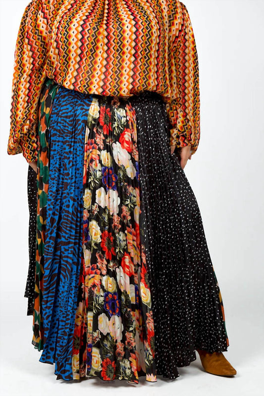 Women's Maxi Printed Skirt