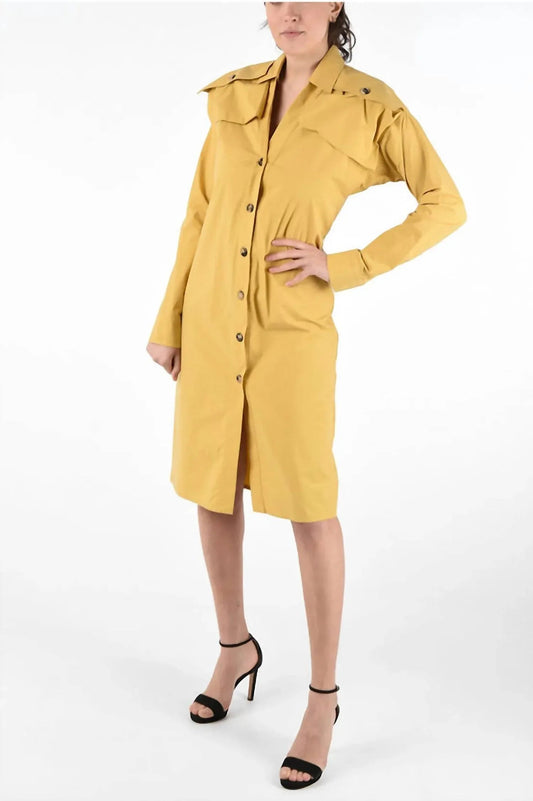 Button-Up Shirt Dress