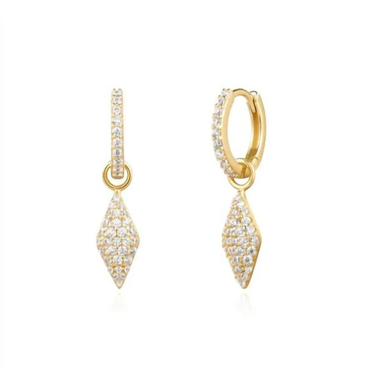 Women's Pavé Sparkle Huggies