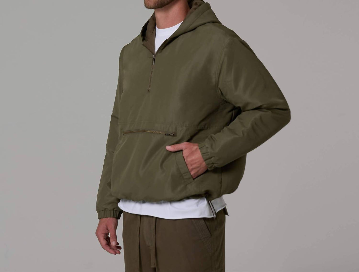 Half Zip Long Sleeve Jacket