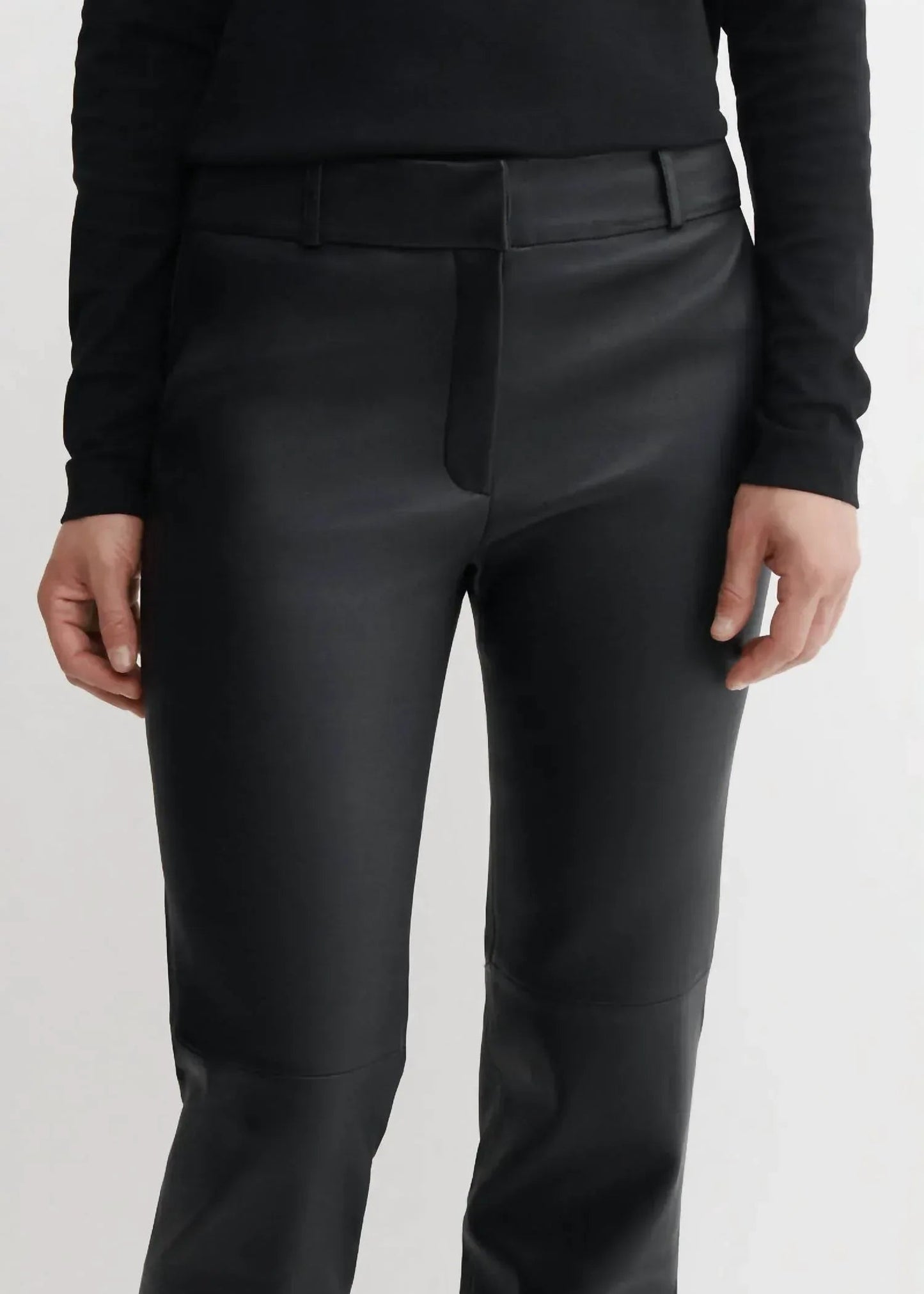 Jenna Stretch Leather Trousers