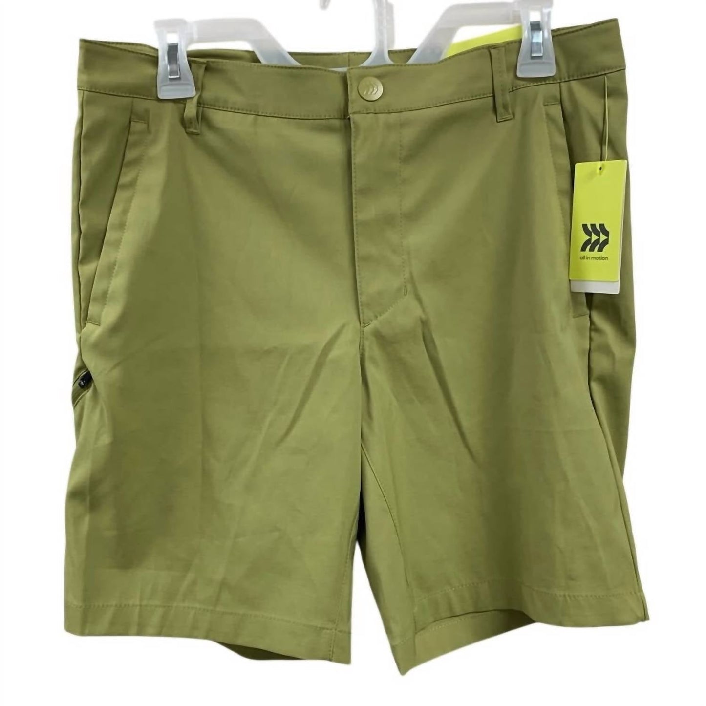 Herren Quick Dry Feuchtigkeitsableitende Golf-Shorts mit sicherer Tasche – 2er-Pack