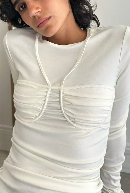 Women's Long Sleeve Bra Top