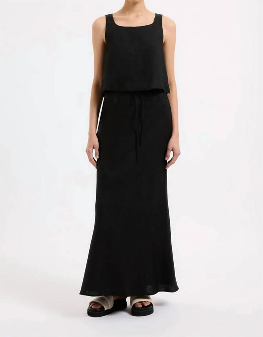 Thilda Linen Top