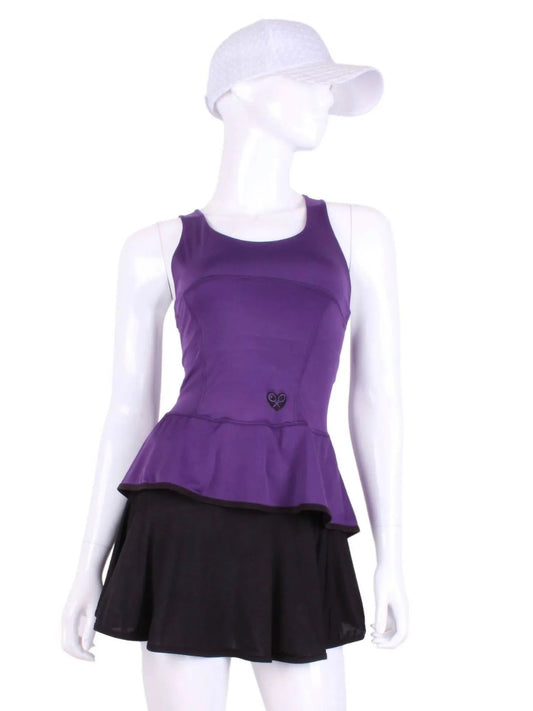 Women's Ruffle Tennis Tank