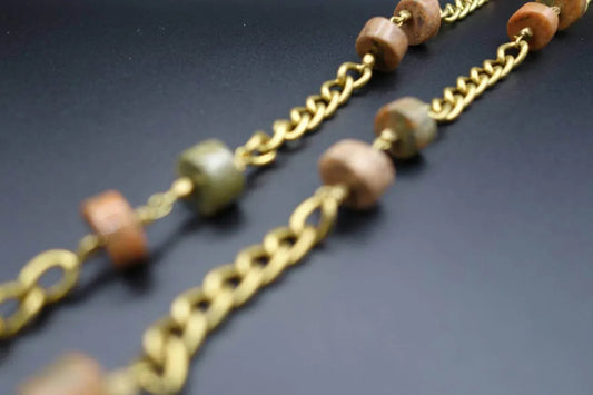 Women's Unakite Sunglasses Chain