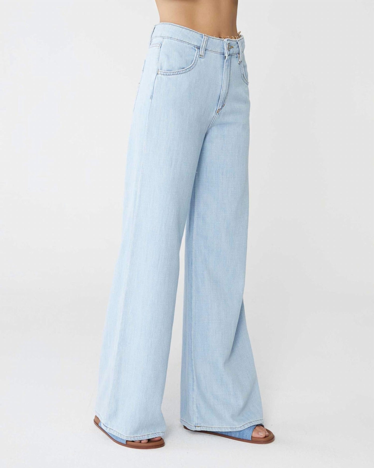 Five Ob Japan Denim Wide Leg Jeans