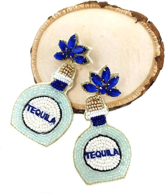Women's Tequila Beaded Earrings