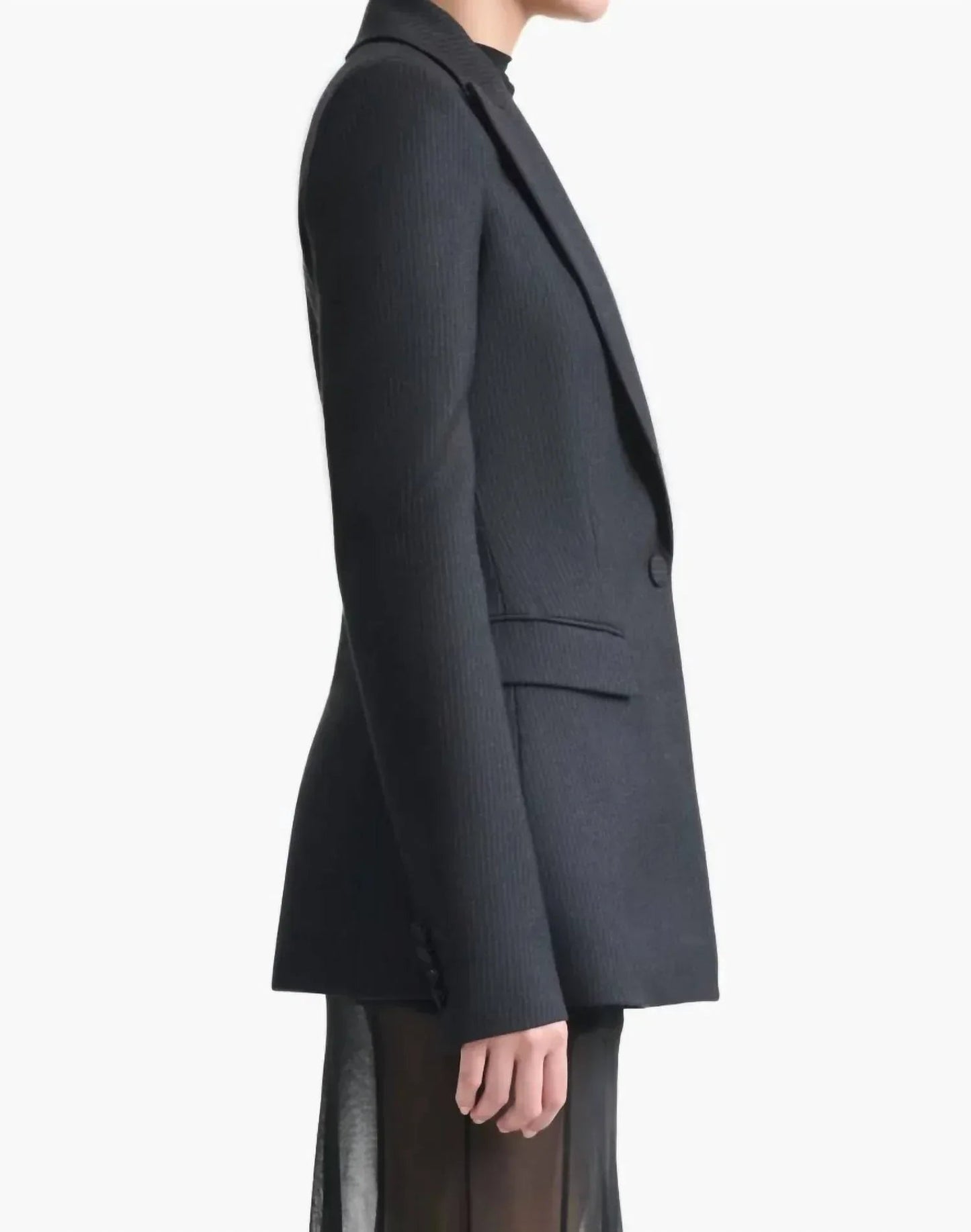 Pinstripe Beatty Jacket