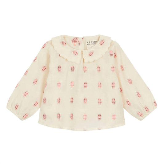 Mädchen-Rouge-Bluse Fredericka