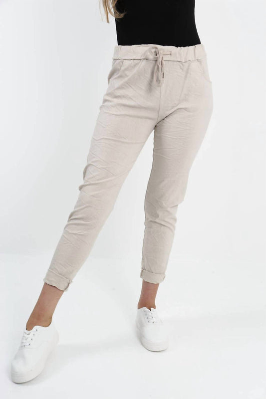 Italian Plain Magic Pants