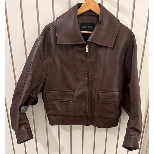 Women's Vegan Leather Jacket