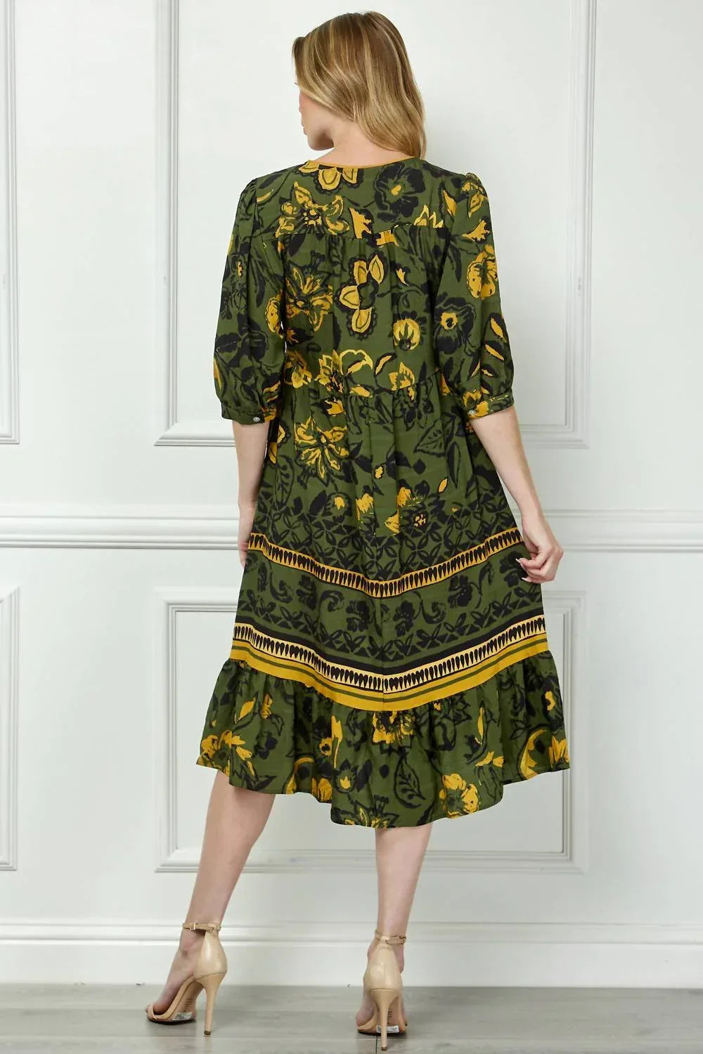 Boho-Kleid im Ethno-Look