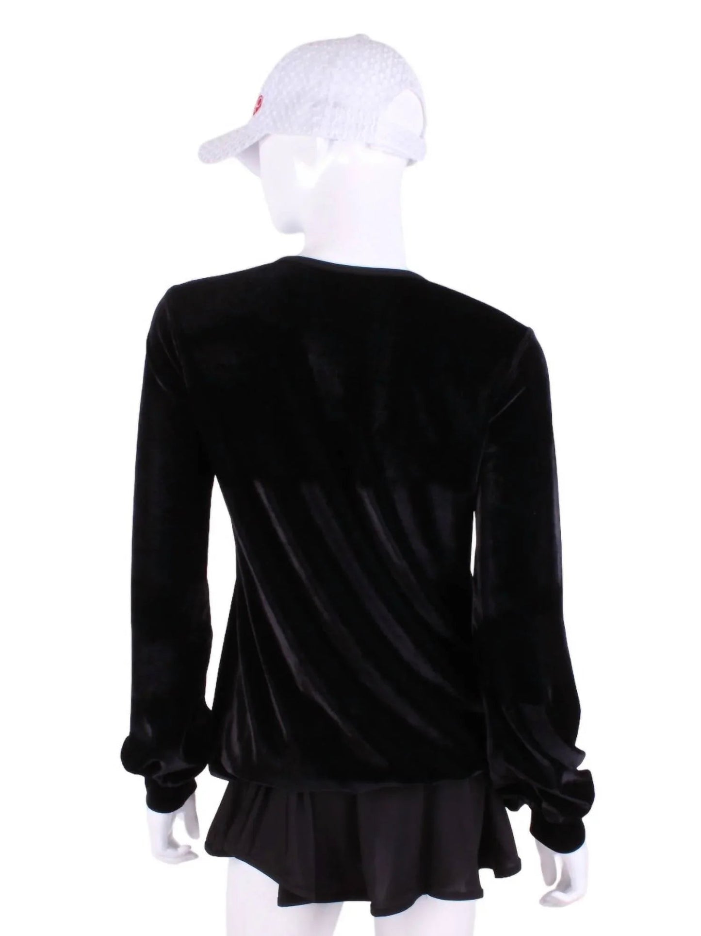 Women's Velvet Long Sleeve Top