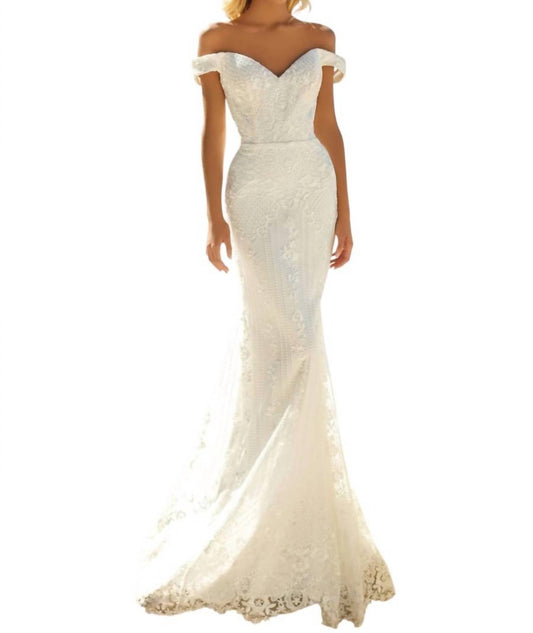 Fit-and-Flare-Brautkleid