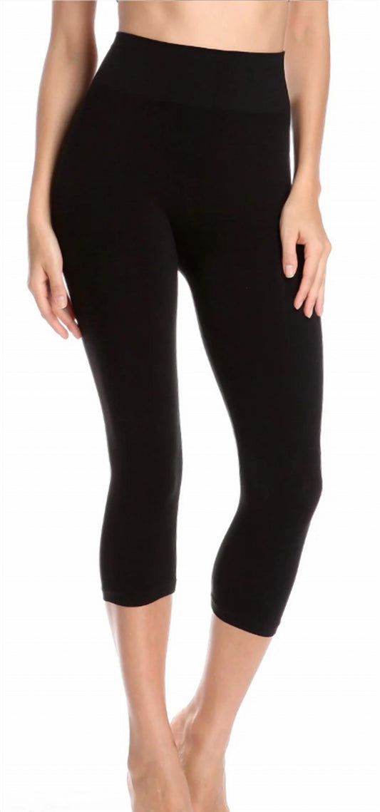 Women's Luxury Legging Bamboo Fabric Capri