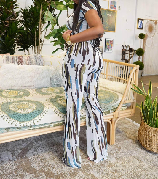Isa Flares Mesh Pants