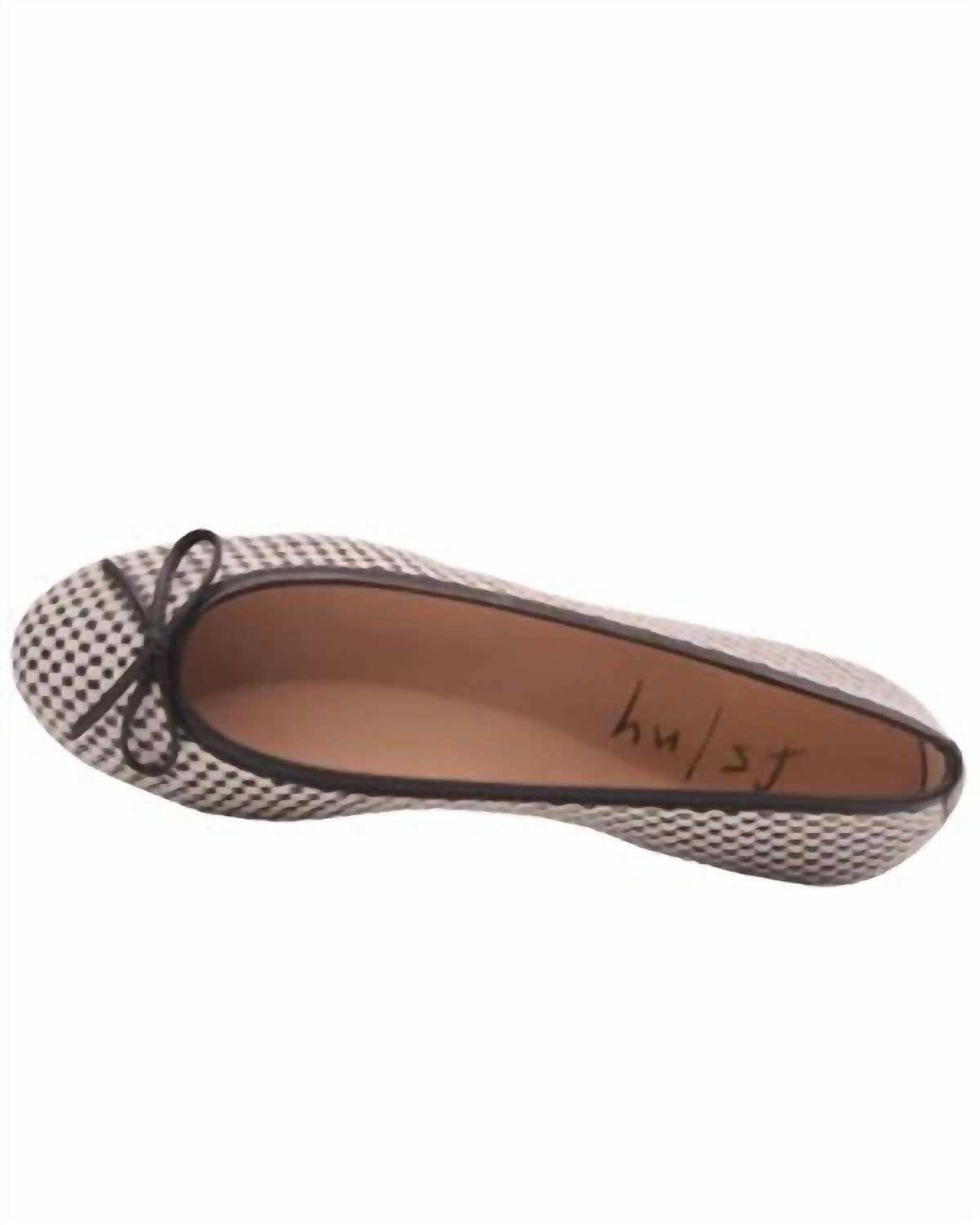Damen-Ballerinas Marge Raffia