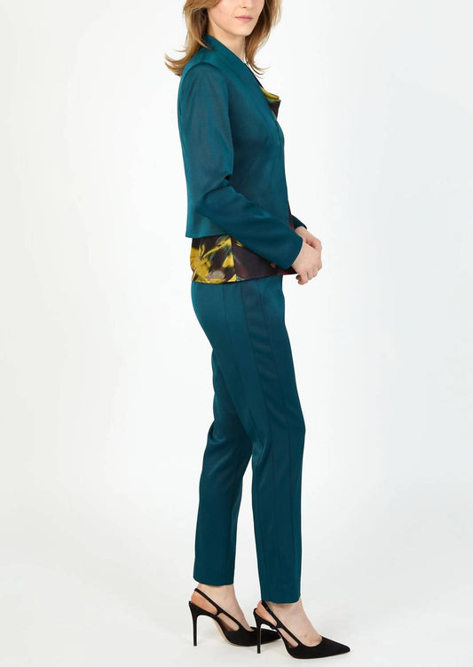 Jacke aus Stretch-Faille