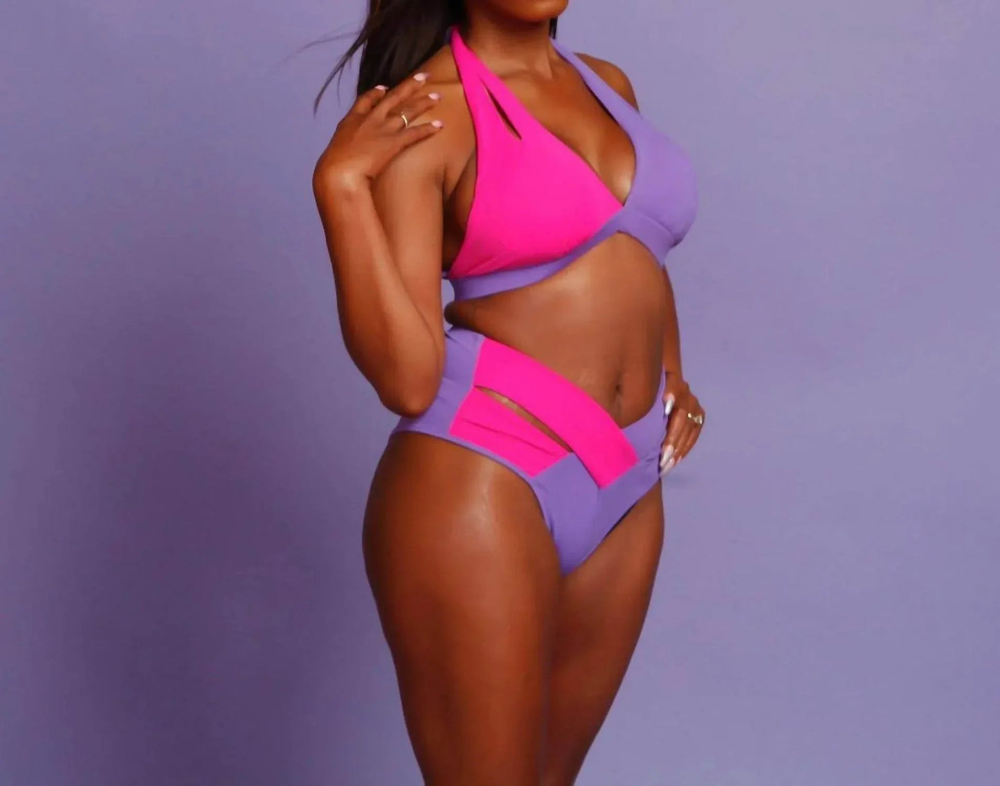 Christie Color Block Bikini Brief