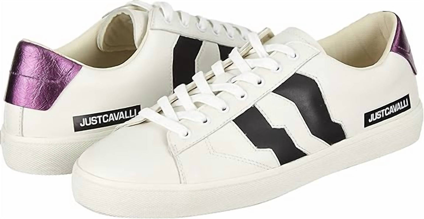 Herren-Sneaker mit Logo-Print und niedrigem Schaft