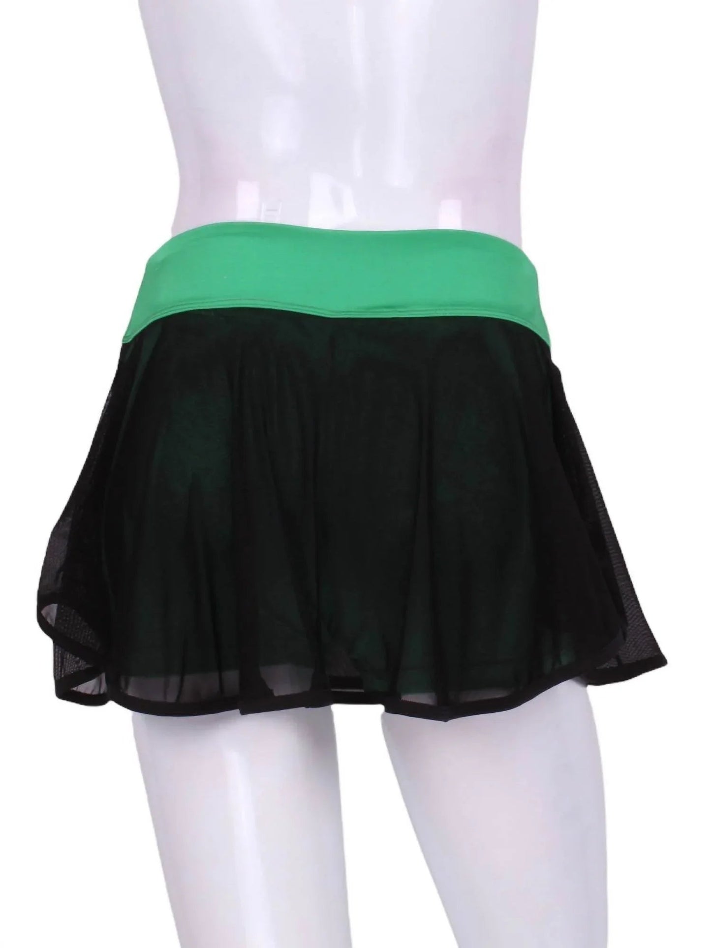 Women's Mesh On Shorties Love Skirt