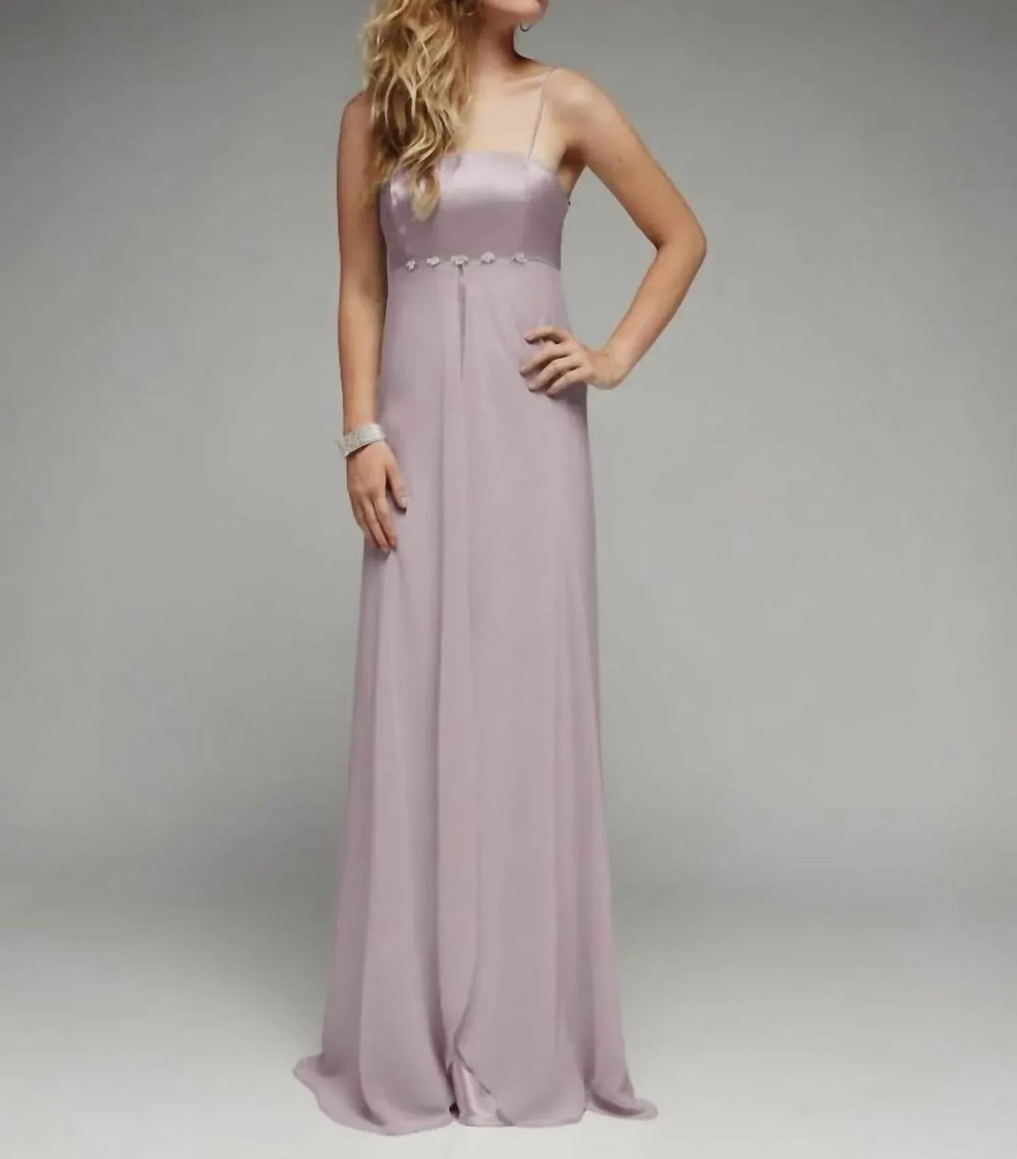 Seiden-Symphonie-Kleid