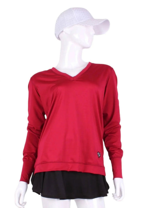 Women's Long Sleeve Very Vee Tee
