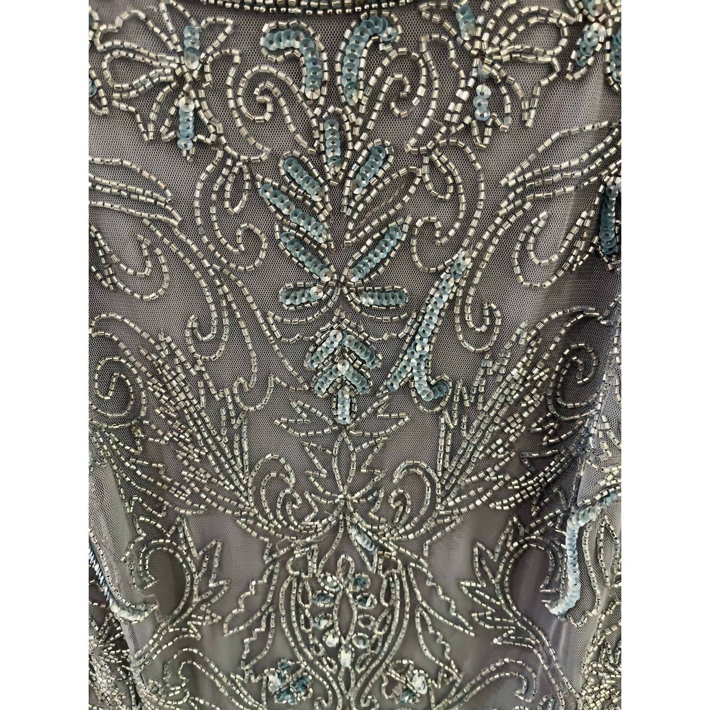 Maxikleid mit Perlen für Damen