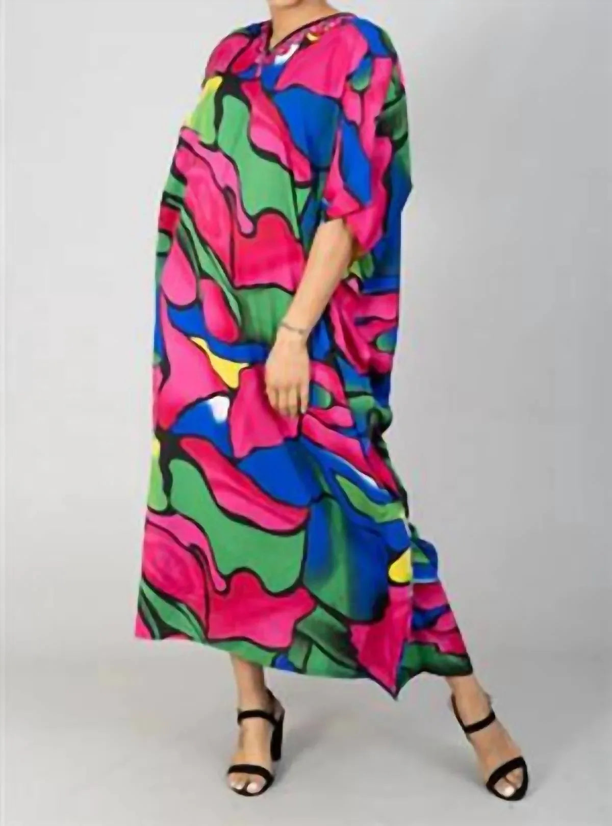 Maxi-Kaftankleid