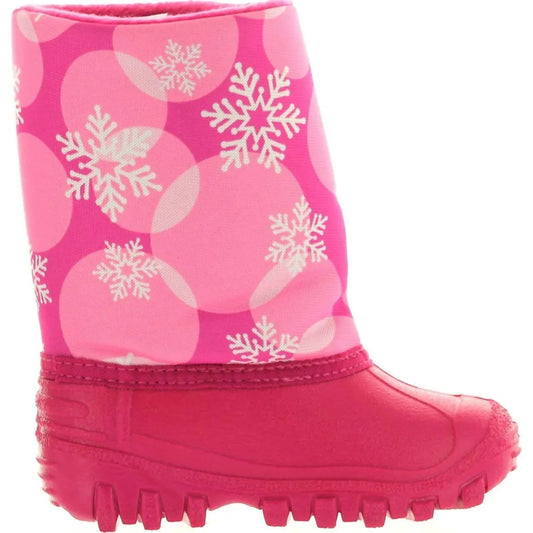 Kinder Teddy Schneeflocken-Stiefel