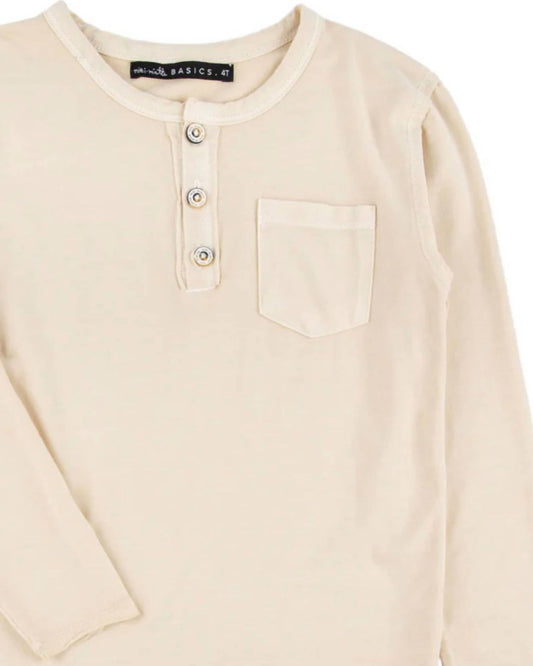 Kinder Henley-Oberteil „Buzz“
