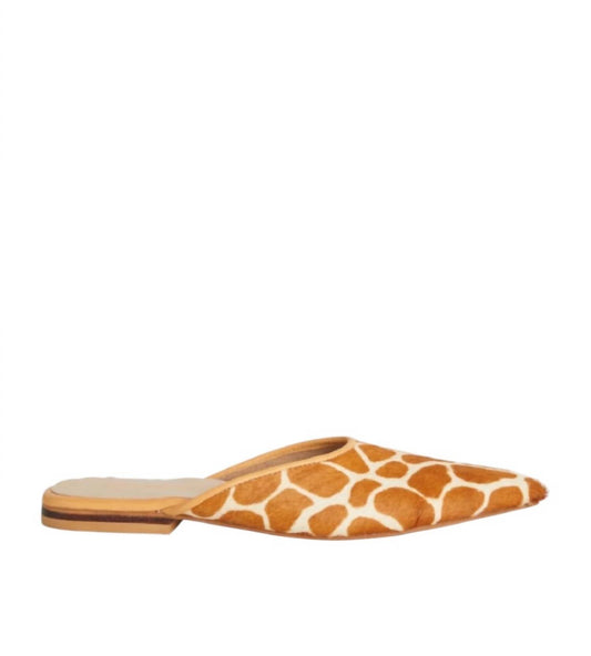 Women's Mabrey Giraffe Leather Slip On Shoes