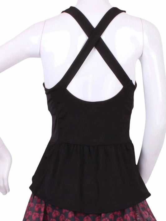 Women's Ruffle Tennis Tank Top