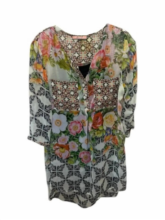 Women's Floral Tunic and Cami