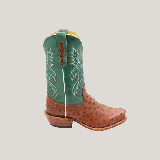 Women's Full Quill With Turquoise Eagle Boots