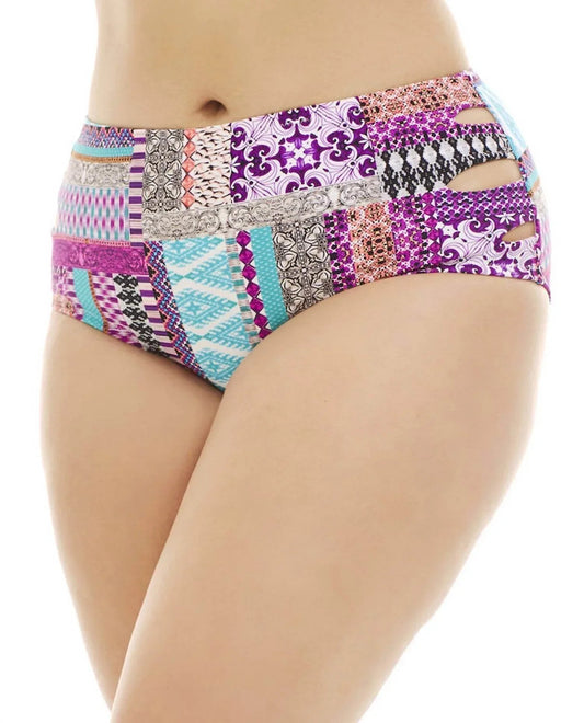 Women's Curve Keyhole Havana Tankini Bottom - Plus