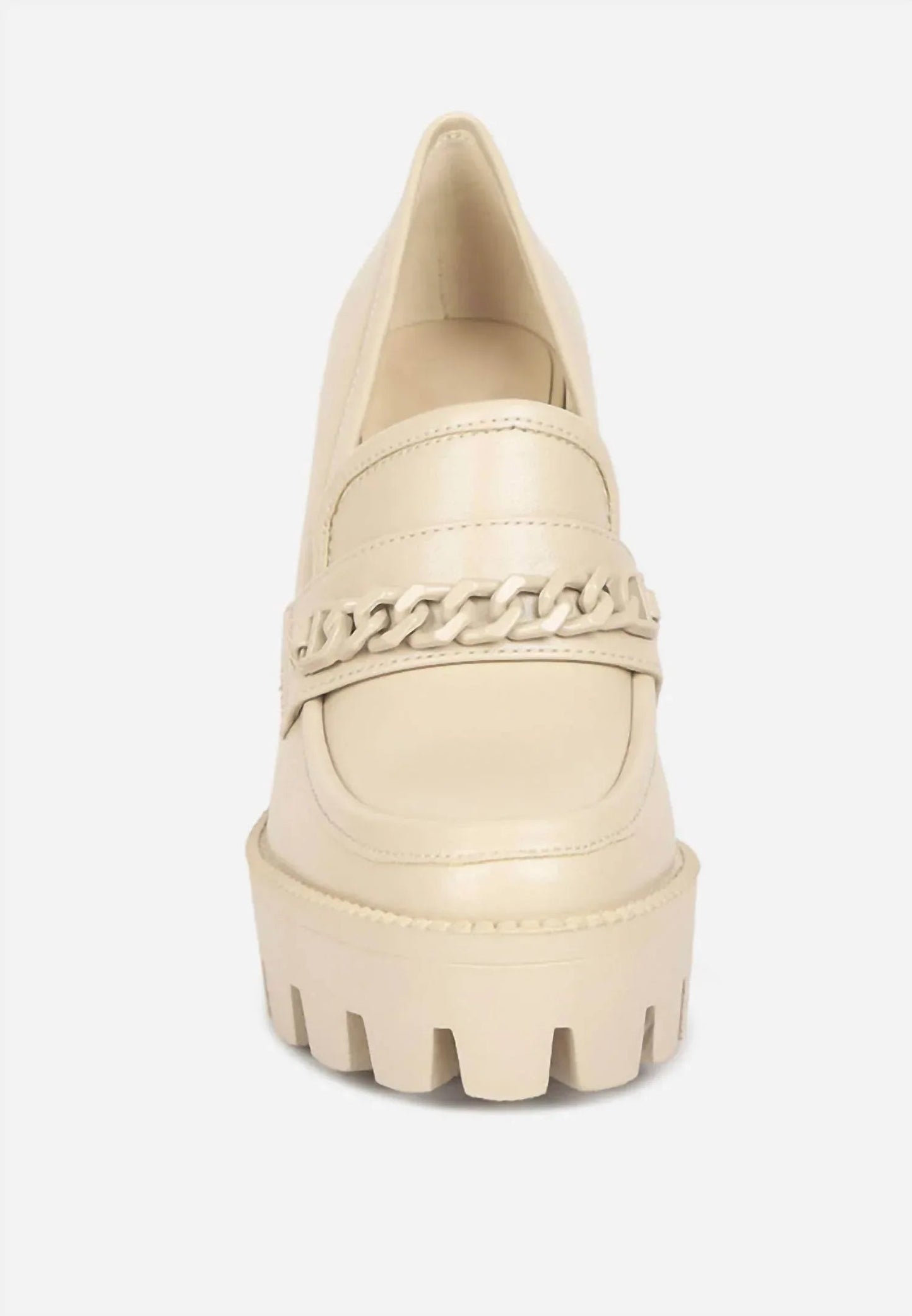 Damen-Corrine-Chunky-Loafer mit Kette