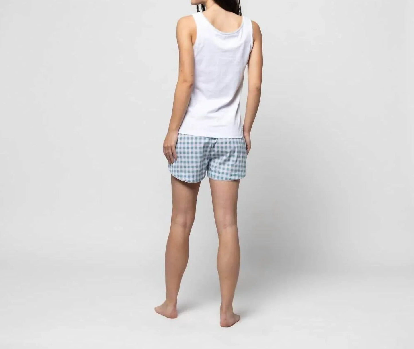 Organic Cotton Gingham PJ Set