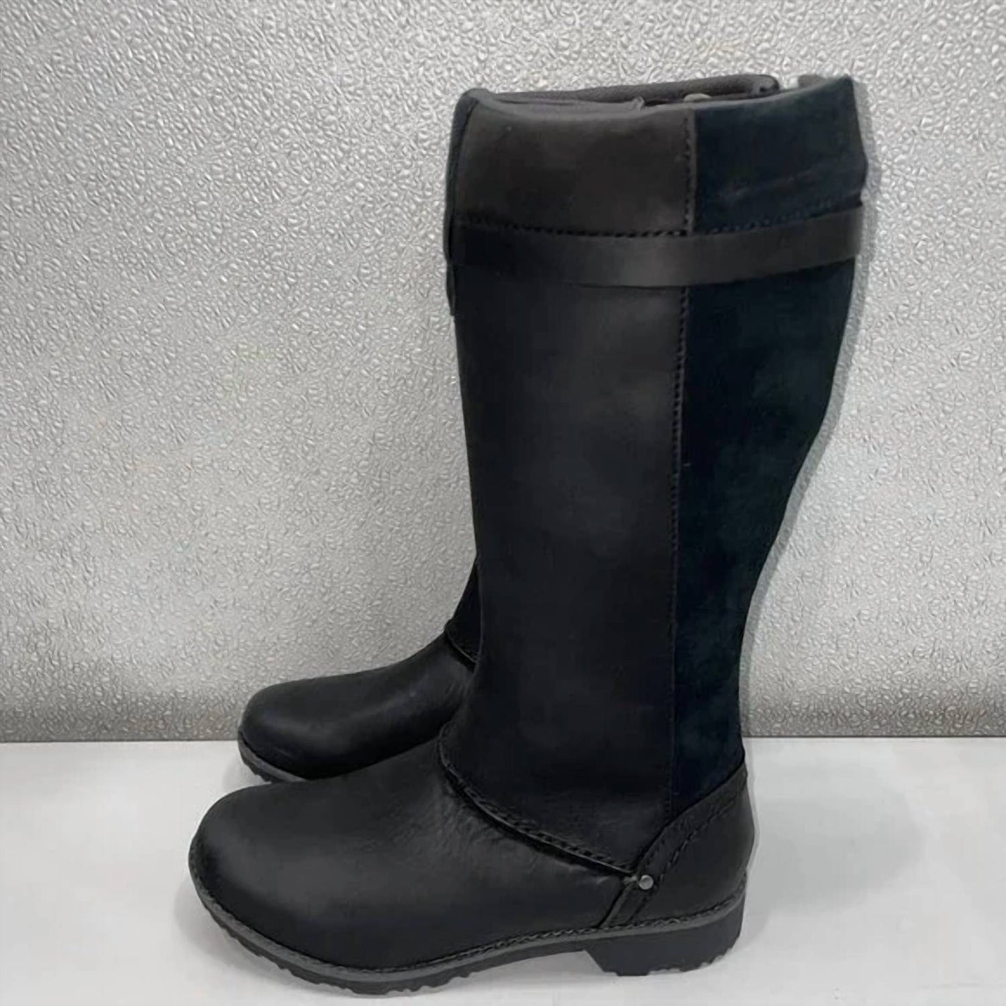 Trace-Lederstiefeletten für Damen