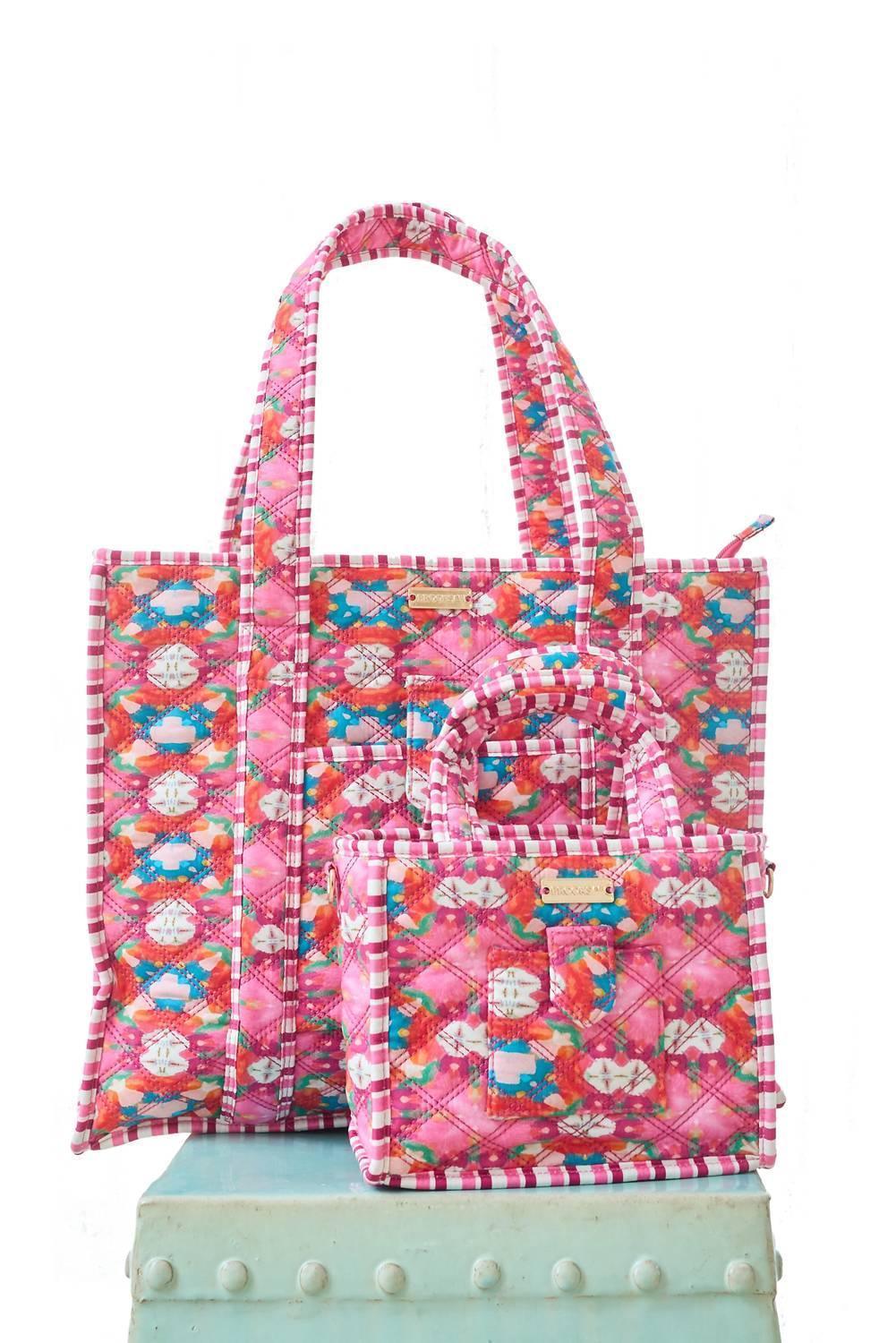 On The Road Quilted Tote