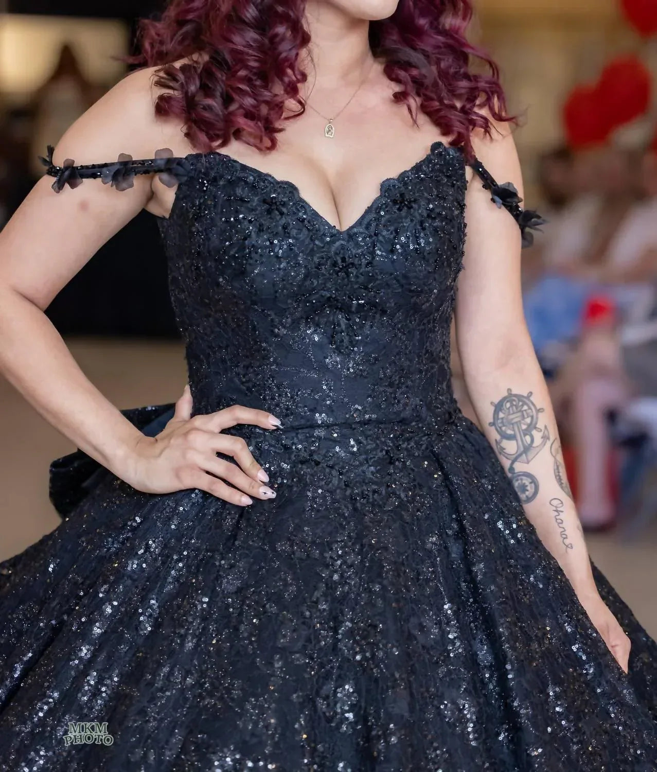 Ballkleid „Ebony Sweetheart“