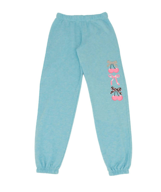 Mädchen Nelly Schleifen & Kirschen Sweathose