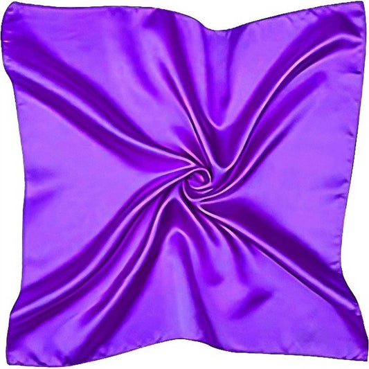 Women's Silky Satin Square Scarf