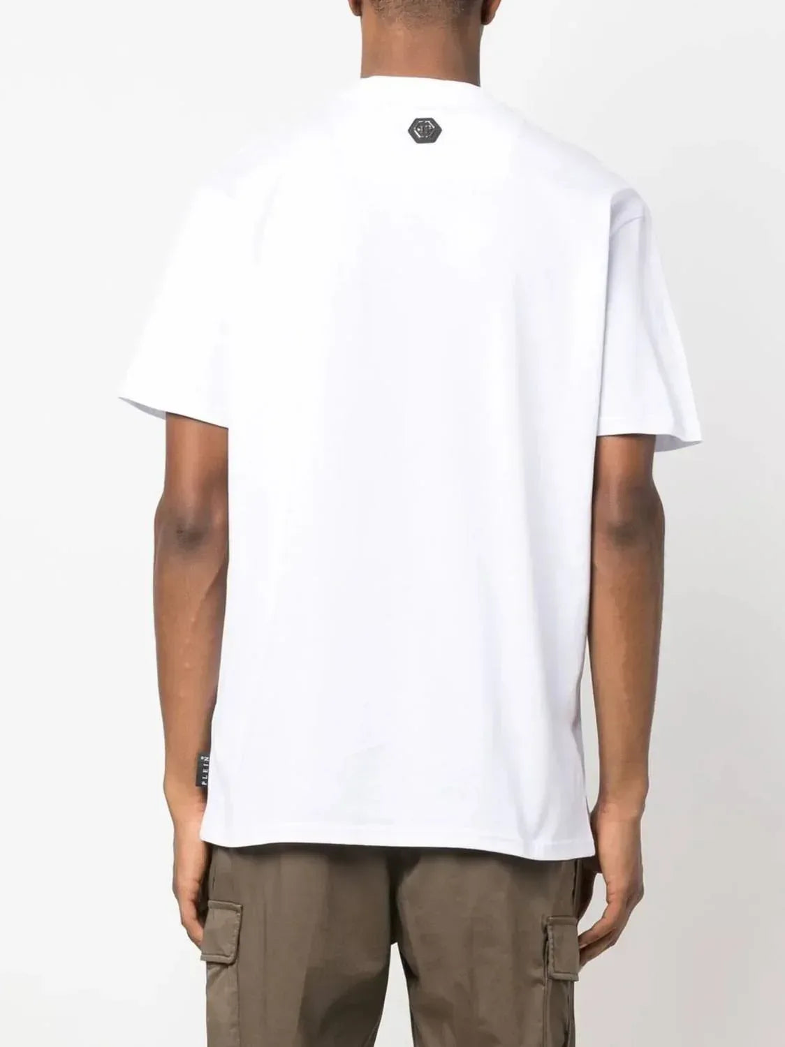 Rhinestone Logo Skull T-shirt