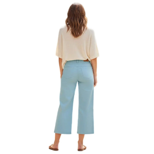 Weite Cropped-Culotte-Hose