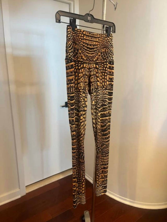 Women's Jersey Croc Print Leggings