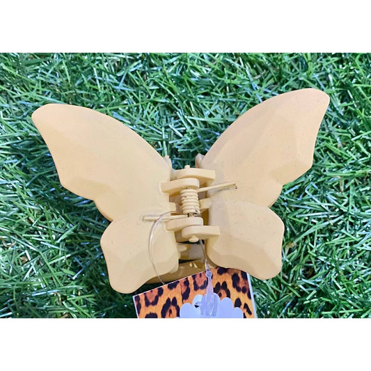 Women's Matte Butterfly Hair Claw Clip