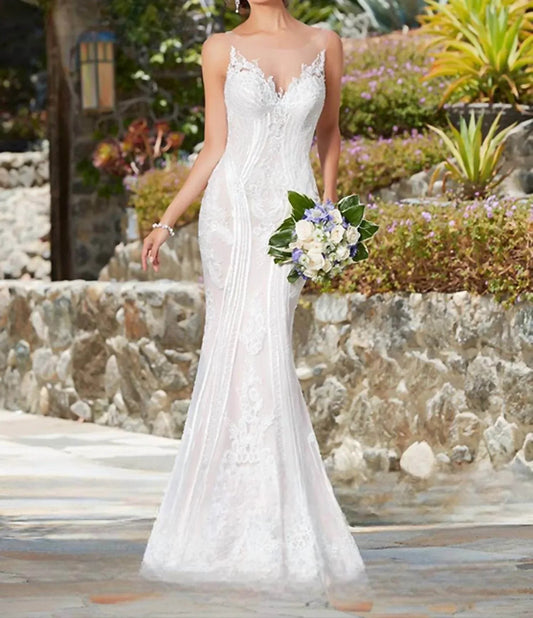 Ivana Mermaid Lace Dress